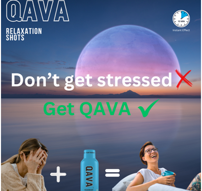 Unlock Instant Calm: Discover the Power of QAVA Relaxation Shot